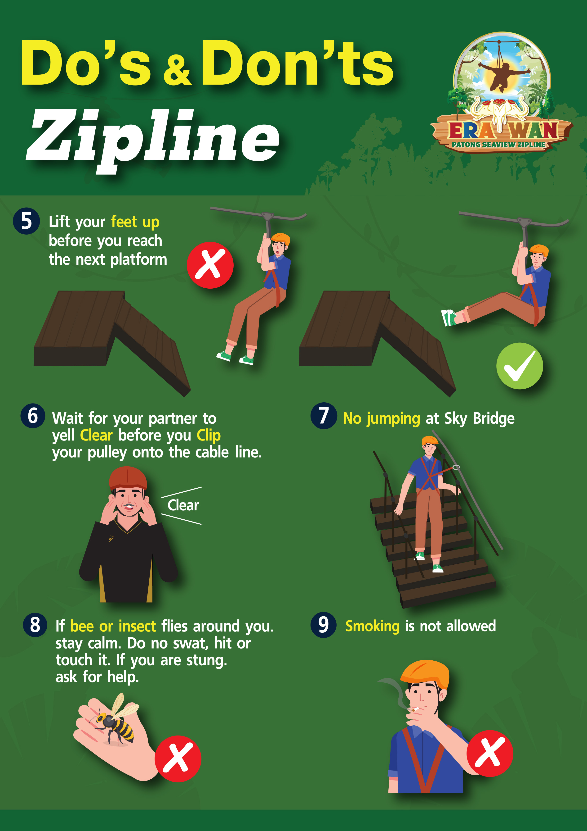 Erawan EP2 Zipline 20 Platforms