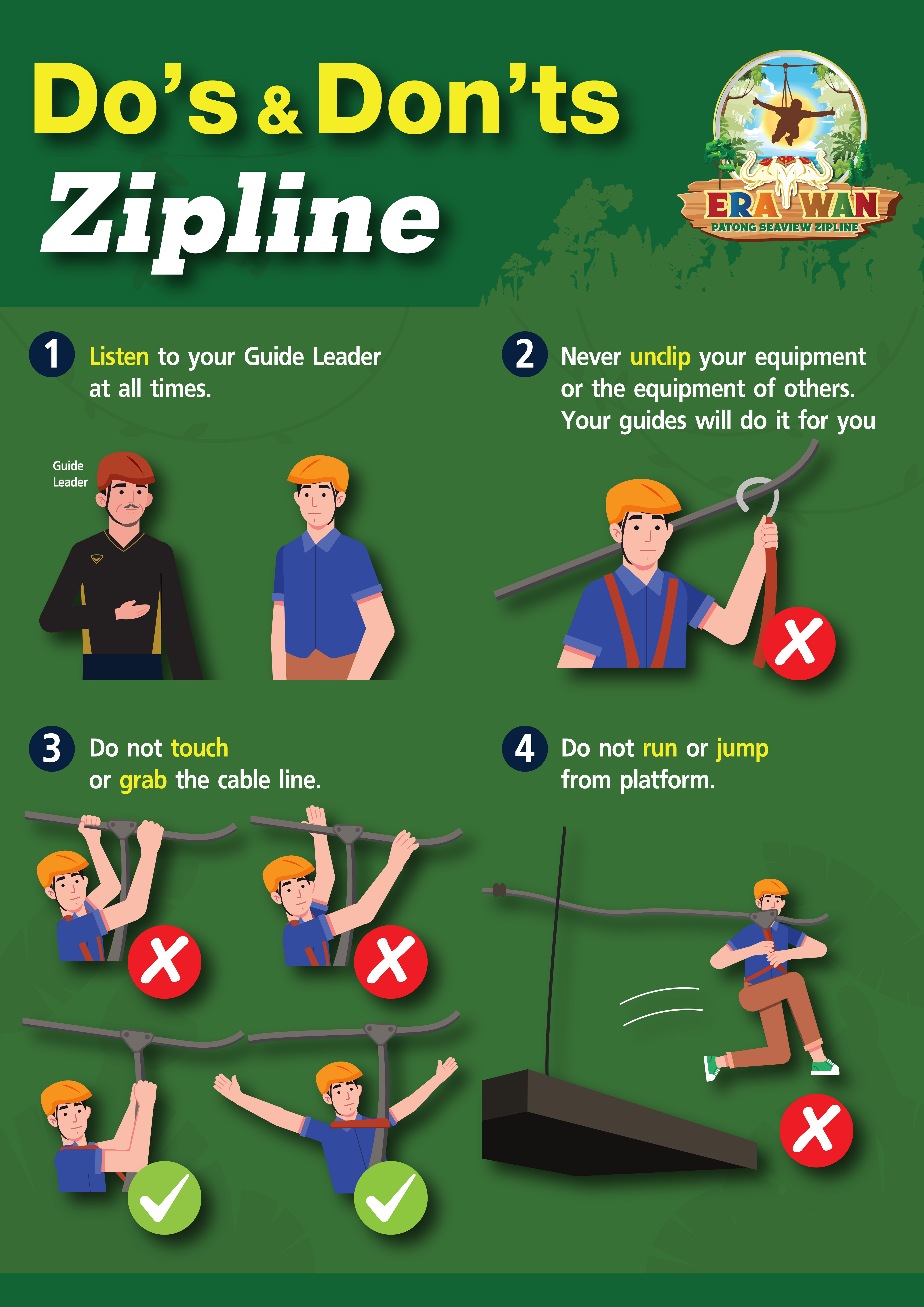 Erawan EP1 Zipline 42 Platforms (Include Meal)