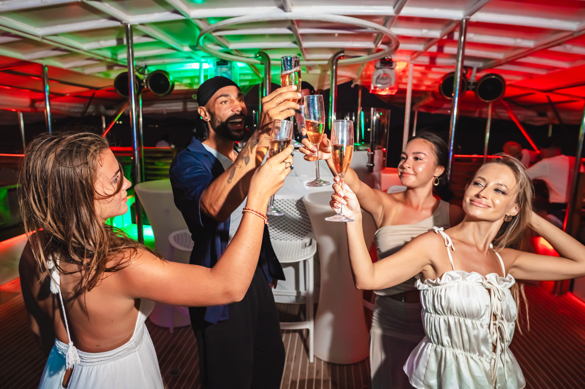 Phuket Party Yacht By Catamaran 74 (Coral + Racha Island)