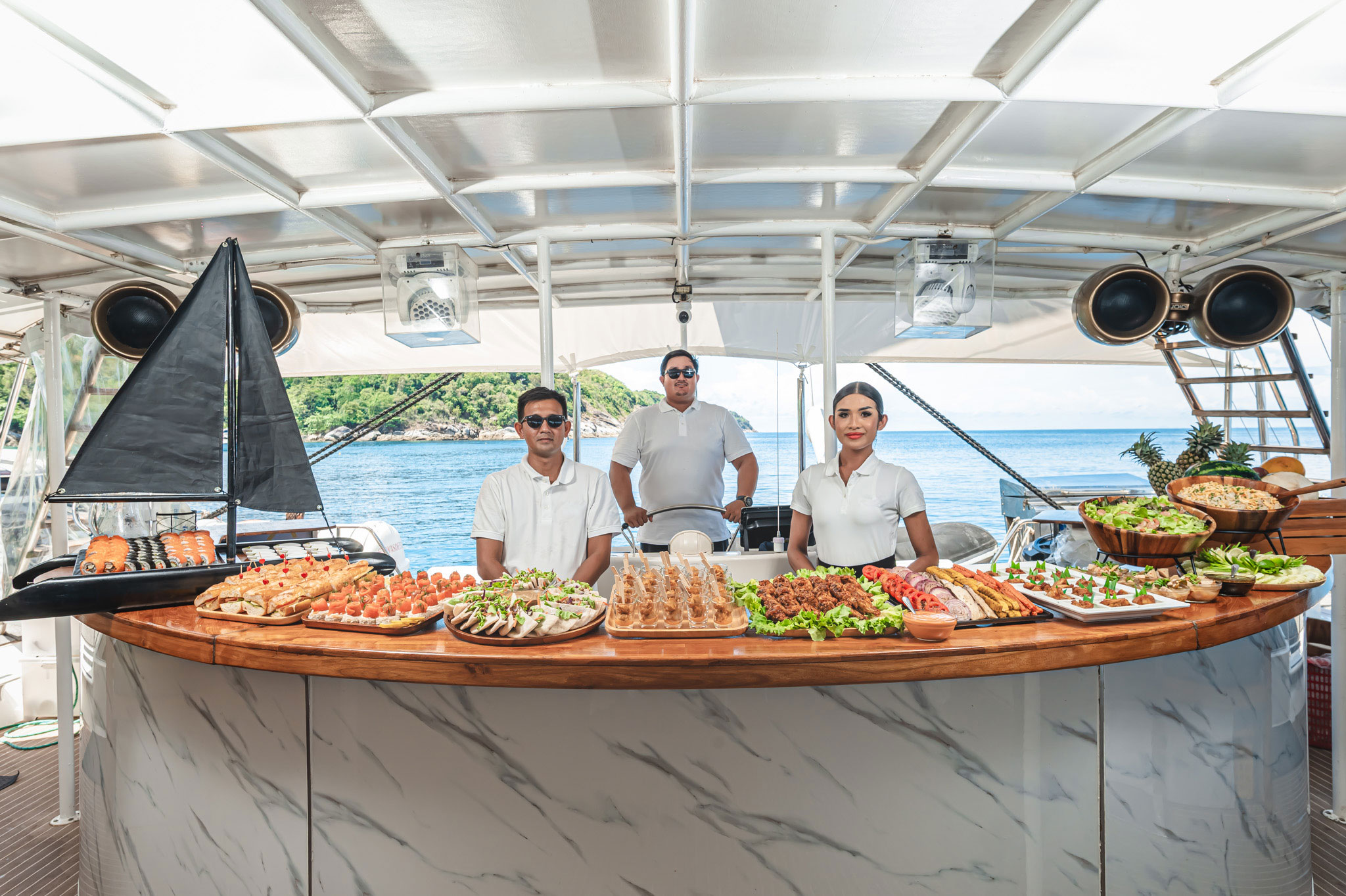 Phuket Party Yacht By Catamaran 74 (Coral + Racha Island)