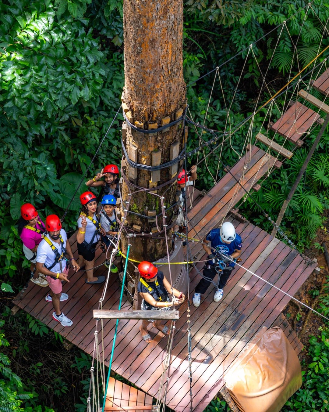 Hanuman Zipline 32 Platforms