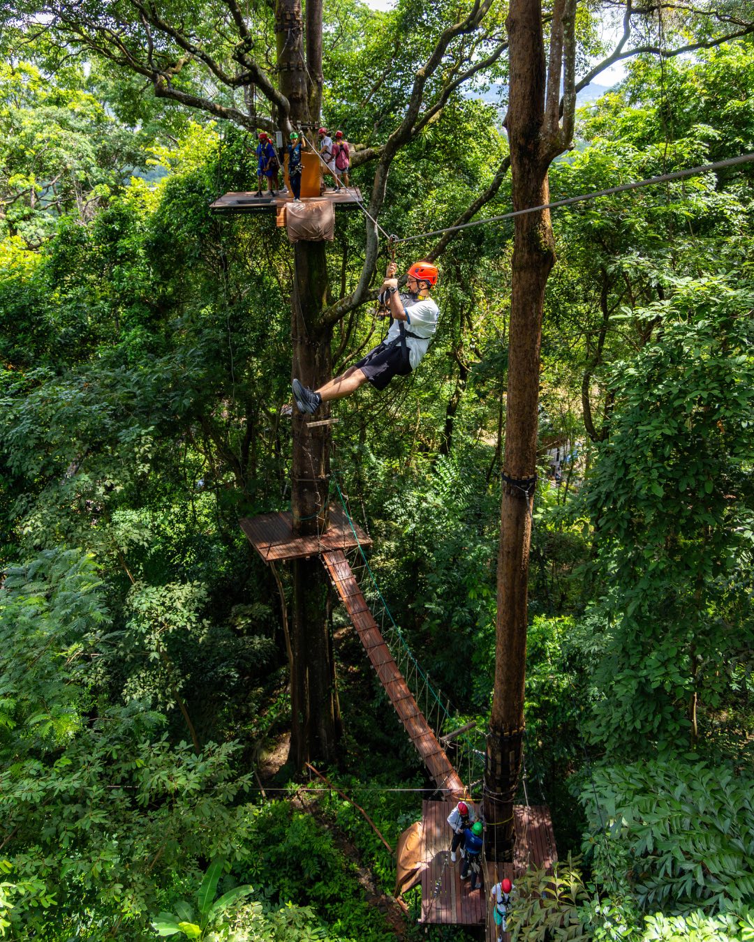 Hanuman Zipline 32 Platforms