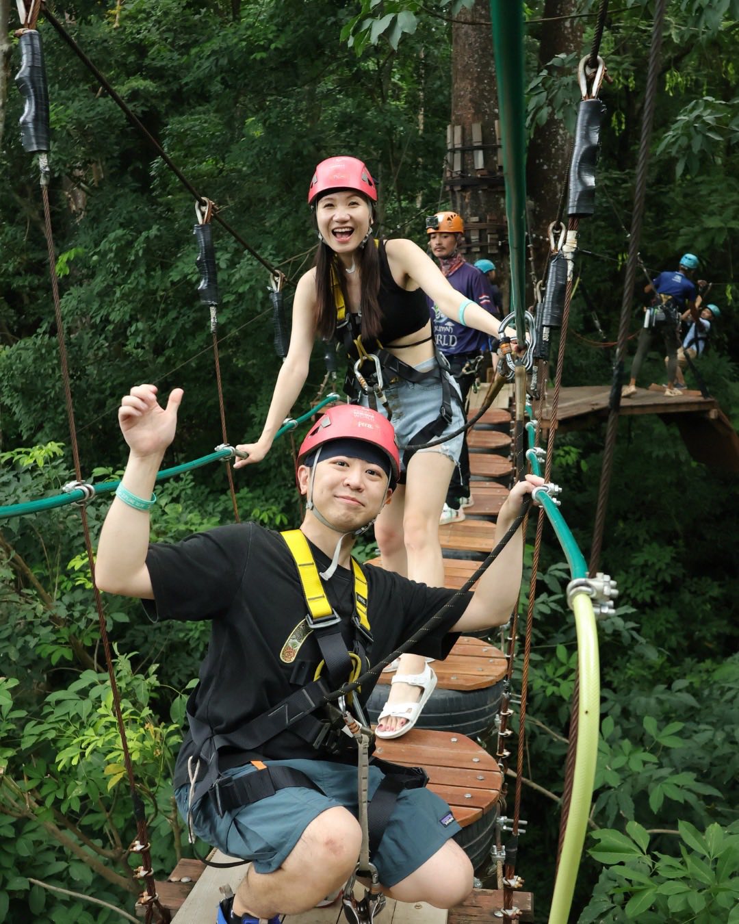 Hanuman Zipline 10 Platforms