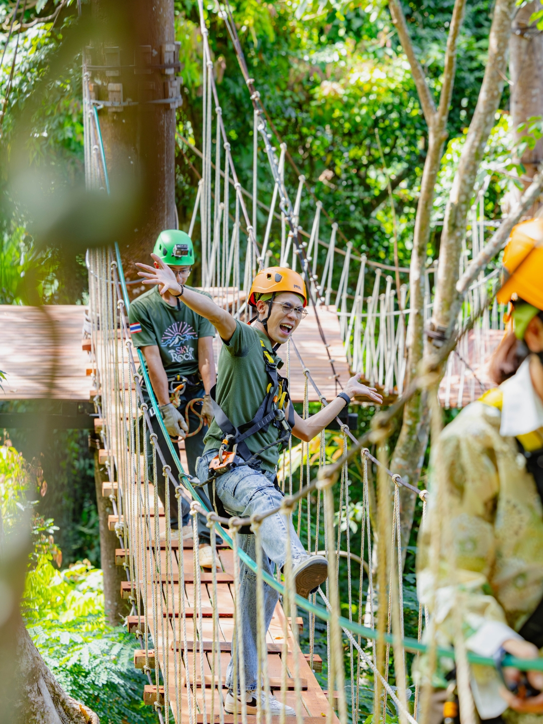 Sky Rock (Zipline 14 Platforms)