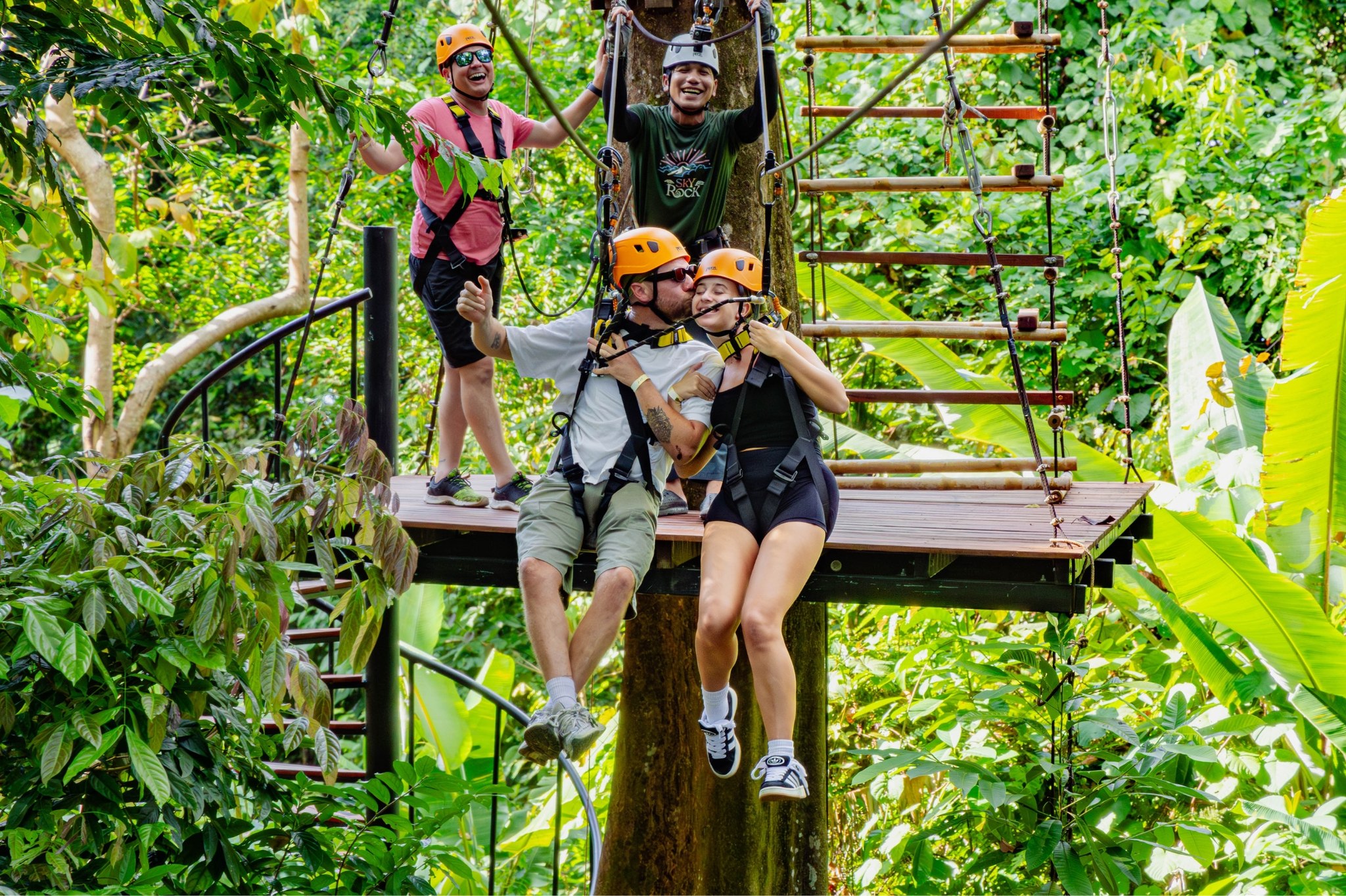 Sky Rock (Zipline 10 Platforms)