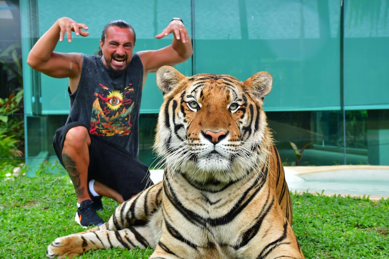 Phuket City Tour + Tiger Park + Elephant Trekking + ATV